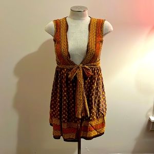 Anna sui x target collab mini dress